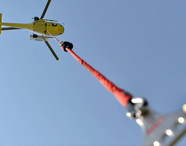 Ashland Helicopter Tower Construction