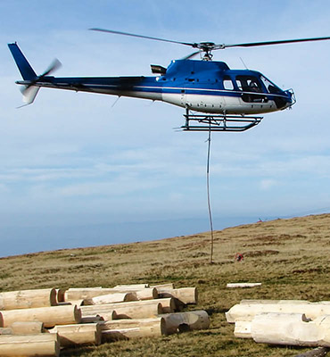 Ashland Helicopter Log Lift