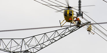 Ashland Helicopter Transmission Line Maintenance