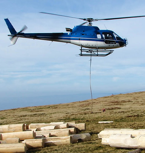 Ashland Helicopter Logging