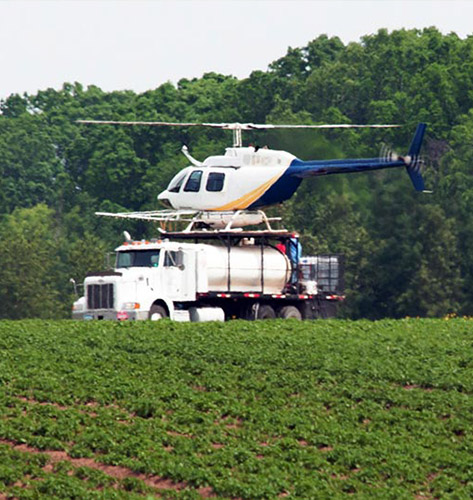 Ashland Helicopter Truck Re-Fuel